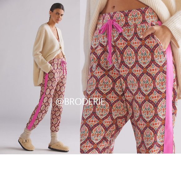 Daily Practice by Anthropologie Printed Joggers size S new with tag - Picture 1 of 8